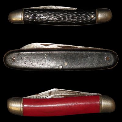 Sale Photo Thumbnail #567: Lot of 3 Vintage U.S.-Made Pocket Knives