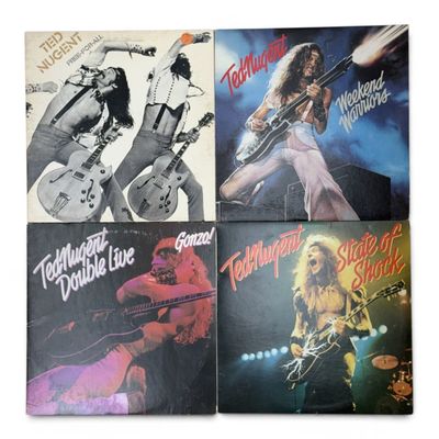 Sale Photo Thumbnail #235: Epic Ted Nugent Vinyl LP Collection