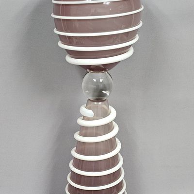 Sale Photo Thumbnail #21: Large Nordin Signed Art Glass Sculpture