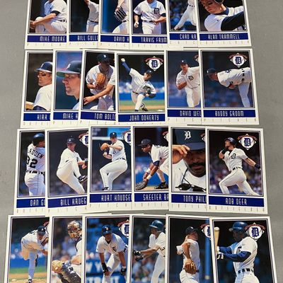 Sale Photo Thumbnail #384: Gatorade Detroit Tigers Baseball Card Collection