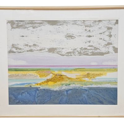 Sale Photo Thumbnail #72: Stefan Davidek Under and Over Watercolor