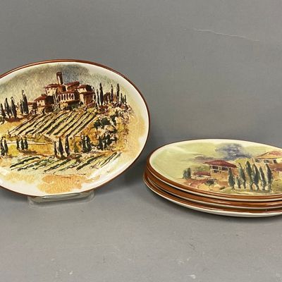 Sale Photo Thumbnail #376: Williams-Sonoma Landscape Plates