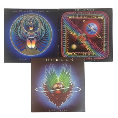 Sale Photo Thumbnail #227: Trio of Journey Columbia Records Vinyl LPs