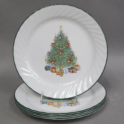 Sale Photo Thumbnail #404: Corelle Holiday Magic Christmas Plates
