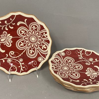 Sale Photo Thumbnail #371: Pier 1 Maribeth Ironstone Plates