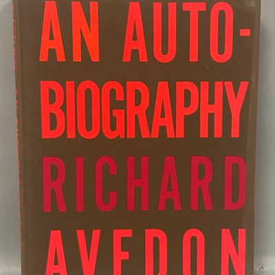Sale Photo Thumbnail #186: Richard Avedon An Autobiography Random House 1993 First Edition