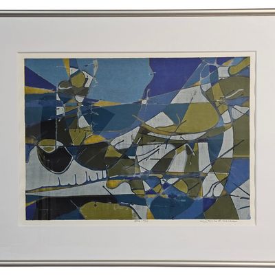 Sale Photo Thumbnail #62: Walker Signed Serigraph No 106