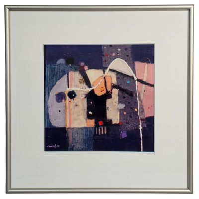 Sale Photo Thumbnail #59: Chiza Construction Abstract Giclee Print