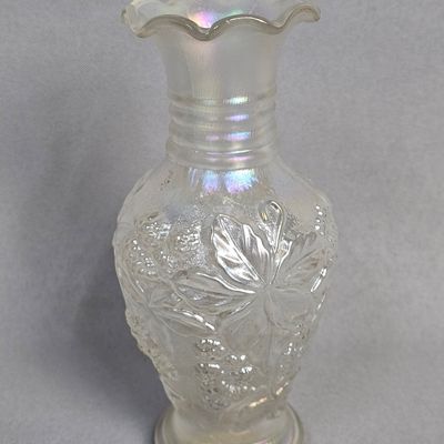 Sale Photo Thumbnail #87: Imperial Loganberry Iridescent Glass Vase