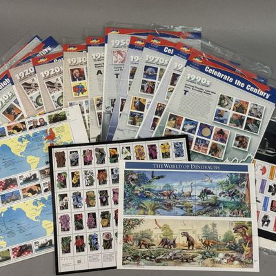 Sale Photo Thumbnail #221: US Celebrate The Century Commemorative Stamp Collection Binder