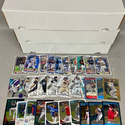 Sale Photo Thumbnail #361: Topps and Bowman Chrome Baseball Card Collection