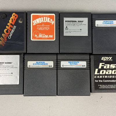 Sale Photo Thumbnail #336: Commodore 64 and 128 Software Cartridge Collection