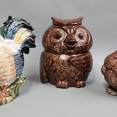 Sale Photo Thumbnail #453: Animal Cookie Jars Inc. Jay Import Atlantic Mold