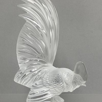 Sale Photo Thumbnail #109: Lalique Crystal Coq Nain Figurine