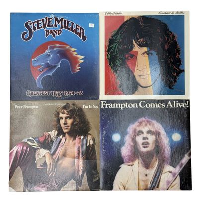 Sale Photo Thumbnail #231: Classic Rock Vinyl LP Records