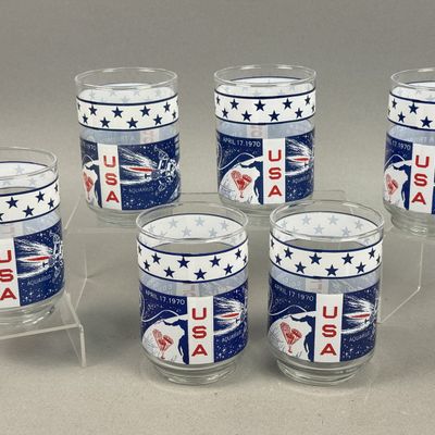 Sale Photo Thumbnail #272: LIbby Apollo 13 Commemorative Glasses