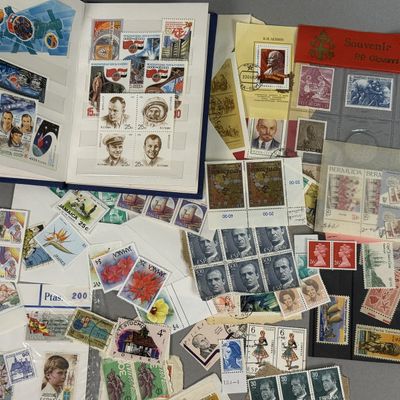 Sale Photo Thumbnail #223: USSR & Worldwide Postage Stamp Collection Stock Book