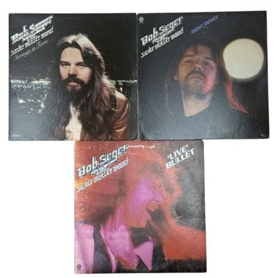 Sale Photo Thumbnail #236: Capitol Records Bob Seger & The Silver Bullet Band 3 LP Collection