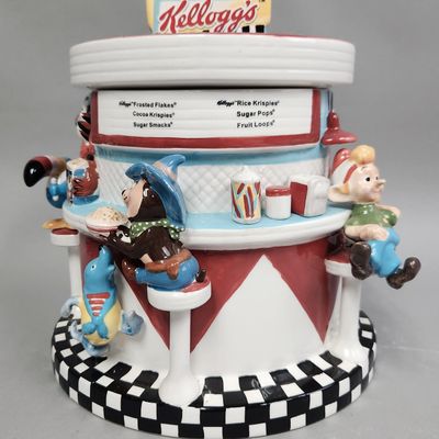 Sale Photo Thumbnail #454: Zrike Kellogg's 100th Anniversary Cookie Jar