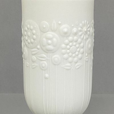 Sale Photo Thumbnail #117: Rosenthal Bjorn Wiinblad White Bisque Porcelain Vase