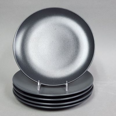 Sale Photo Thumbnail #498: IKEA Dinera Charcoal Stoneware Plates