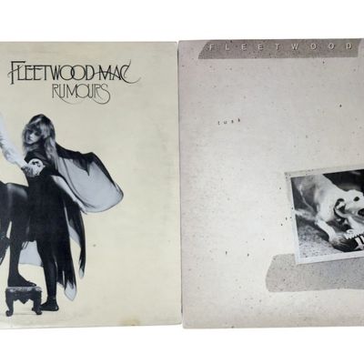 Sale Photo Thumbnail #229: Fleetwood Mac Rumours & Tusk Vinyl LP Albums