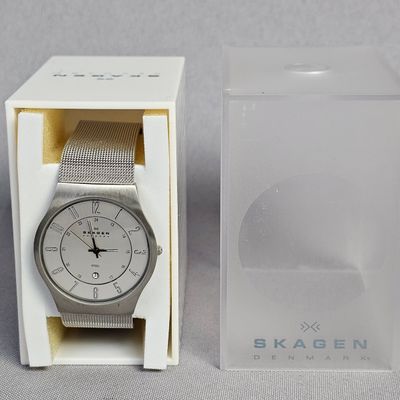 Sale Photo Thumbnail #502: Skagen Stainless Steel Mesh Watch