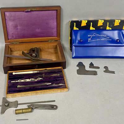 Sale Photo Thumbnail #435: Starrett and Lufkin Precision Tool Collection