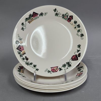 Sale Photo Thumbnail #414: Corelle Birdhouse Vitrelle Plates