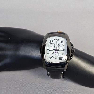 Sale Photo Thumbnail #503: AQS Chronograph Style Wristwatch