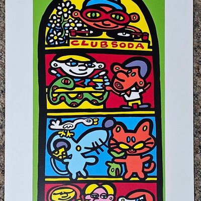 Sale Photo Thumbnail #43: Signed Marco Club Soda Screenprint