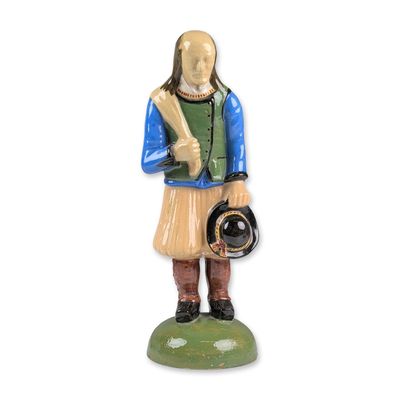 HB Quimper Faience Breton Man Figurine