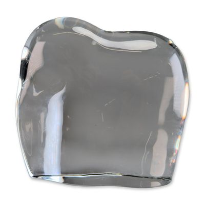 Baccarat France Clear Crystal Elephant Figurine