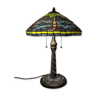 Design Solutions International Tiffany Style Dragonfly Table Lamp
