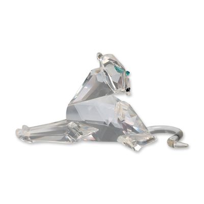 Olga Plam Crystal Big Cat Figurine