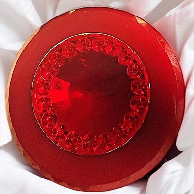 Sale Photo Thumbnail #142: A DIVISION ONE INLAY GLASS BUTTON