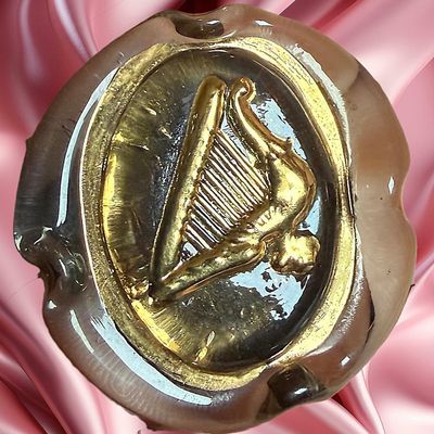 Sale Photo Thumbnail #225: A DIVISION THREE ENGLISH BIMINI GLASS BUTTON