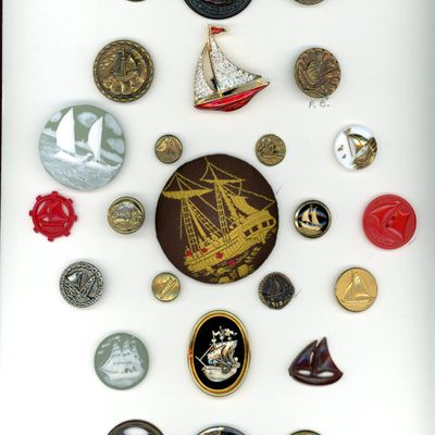 Sale Photo Thumbnail #116: A CARD OF DIVISION 0NE AND THREE SHIPS AND BOATS