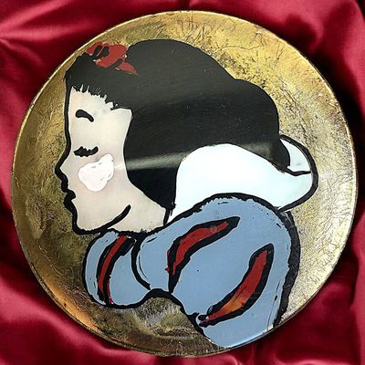 A DIVISION THREE STUDIO ARTIST BUTTON