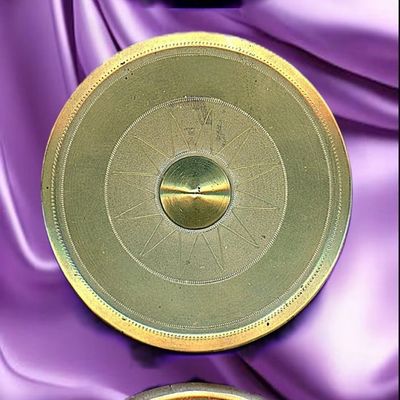Sale Photo Thumbnail #111: A SMALL CARD OF ENGRAVED METAL BUTTONS