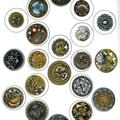 Sale Photo Thumbnail #362: A CARD OF ASSORTED DIVISION ONE METAL WITH STEEL