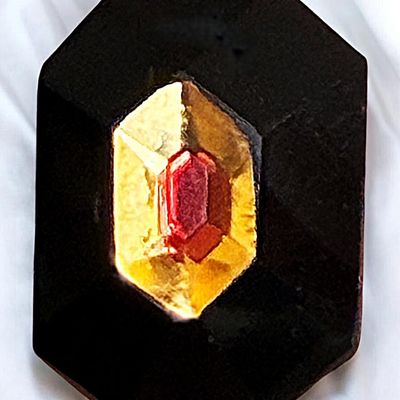Sale Photo Thumbnail #280: A DIVISION ONE CHARMSTRING GLASS BUTTON