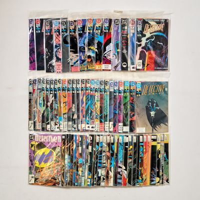 Sale Photo Thumbnail #136: 64 DC "Detective Comics" Comic Books No. 579-642