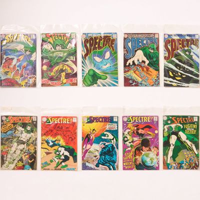 Sale Photo Thumbnail #78: 10 DC "Spectre" Silver Age Comic Books #1-10