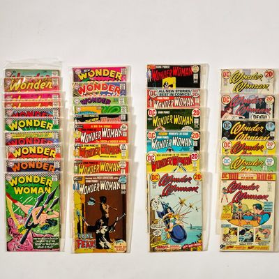 Sale Photo Thumbnail #102: 31 DC "Wonder Woman" Silver/Bronze Age Comic Books