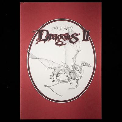 Sale Photo Thumbnail #459: Lela Dowling "Dragons II" Print Portfolio