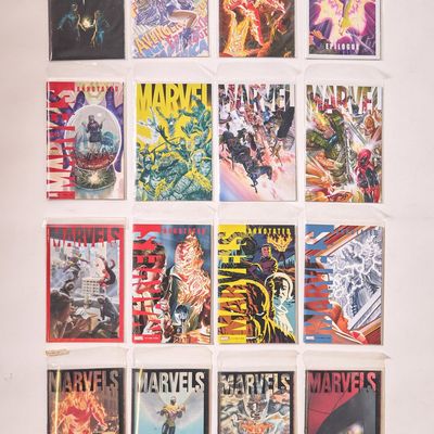 Sale Photo Thumbnail #396: 16 Marvel "Marvels" Complete Run Comic Books