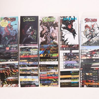 Sale Photo Thumbnail #404: 97 Image "Spawn" Comics w/ Keys 101-173 & 176-199
