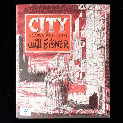 Sale Photo Thumbnail #468: Will Eisner "City: a Narrative Portfolio"