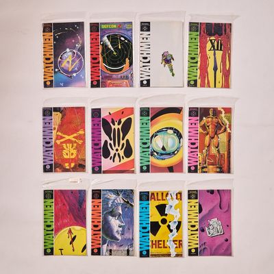 Sale Photo Thumbnail #156: Set 12 DC "Watchmen" Copper Age Comics No. 1-12